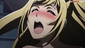 Pornô hentai menina loira ganha dedo língua e pica na bucetinha